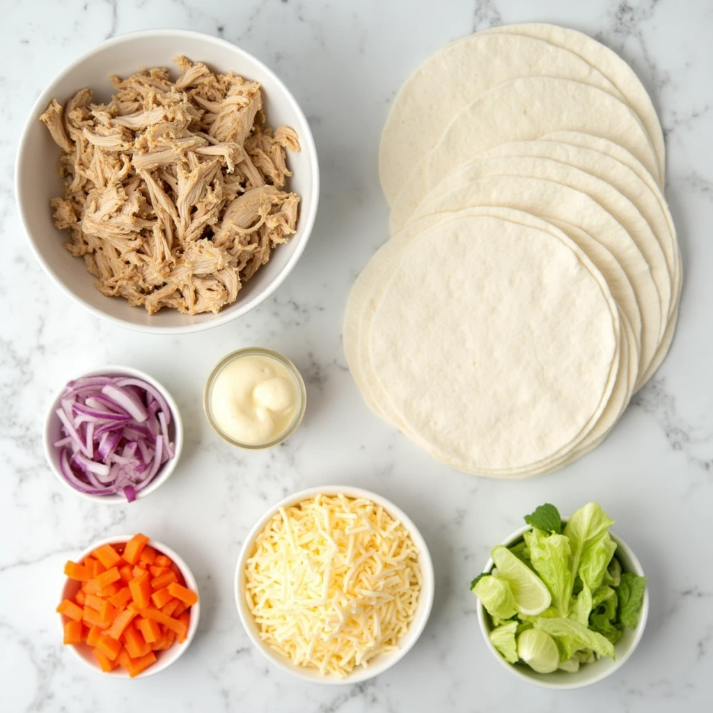 Chicken Wraps: Easy Homemade Recipe for a Quick Lunch